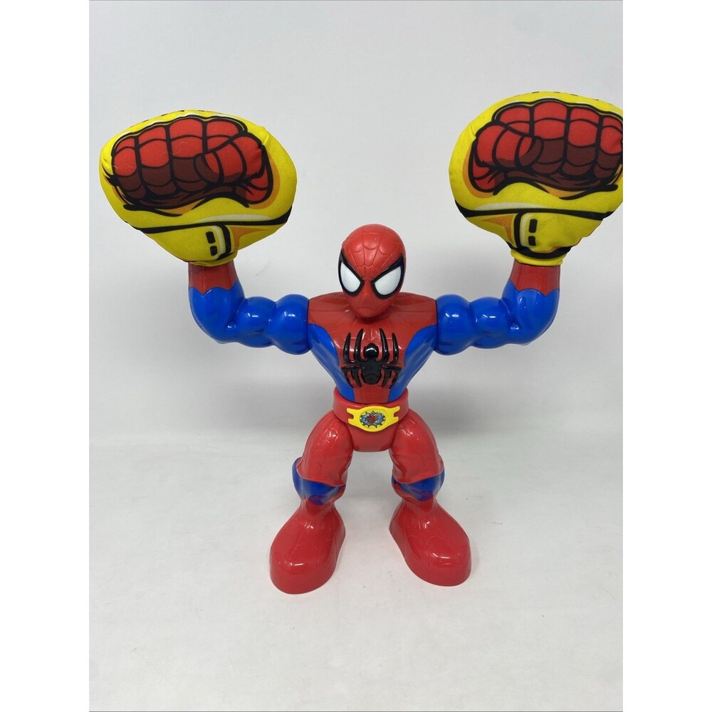 Spiderman Kapow 2013 Boxing Glove Action Figure Tested and Working